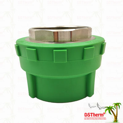 ΠΡΡ γυναικεία συσσωρευτική σύζευξη πλαστικών σωλήνων PPR 75*2 1/2" προσαρμοσμένο μέγεθος