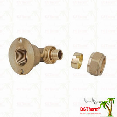 2 " συναρμολογήσεις ορείχαλκου PN25 PEX 105 συναρμολογήσεις Pex αγκώνων βαθμών