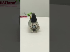 Νικελωμένη μικροσφαιρική βαλβίδα για υδραυλικό σύστημα 1/2 