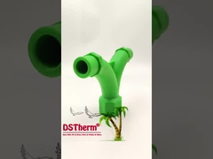 Τύπος PPR Y Tee για Σωληνωτικό Σύστημα S2.5 Υψηλής Αντοχής, Μοντέλο Νότιας Αμερικής, Προσαρμοσμένο