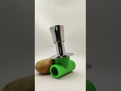 Βαλβίδα διακοπής επιχρωμιωμένου χρωμίου Ppr με αντιολισθητική λαβή για αγωγούς 20-40mm Προσαρμόσιμο μέγεθος