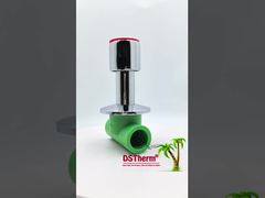 ΠΡΡ χρωματοποιημένη βαλβίδα διακοπής με αντιατλαντικό λαβή χαμηλή συντήρηση 20-32mm προσαρμόσιμο μέγεθος