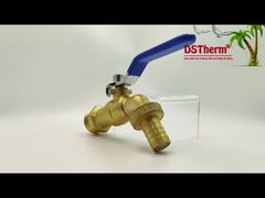 Επίχρυσο βαρέως τύπου Κλασικό Μπλε Σιδερένιο Λαβή Σιδερένια Στόμιο Στρόφιγγα Βρύση με στόμιο νερού