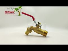 Δείτε γιατί να επιλέξετε επιχρυσωμένο βαρέως τύπου Κλασικό κόκκινο σιδερένιο χερούλι Σφιχάνι βρύσης 1/2"