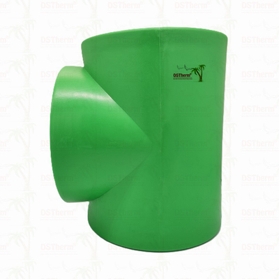 PPR Equal Tee για σύστημα σωλήνων PN25 DN160 Υψηλή αντοχή