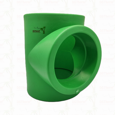 PPR Equal Tee για σύστημα σωλήνων PN25 DN160 Υψηλή αντοχή
