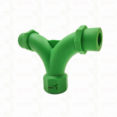 PPR Type Y Tee For Piping System S2.5 High Durability South American Model Customized