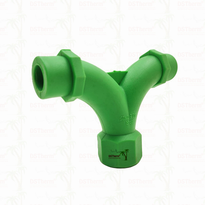 PPR Type Y Tee For Piping System S2.5 High Durability South American Model Customized