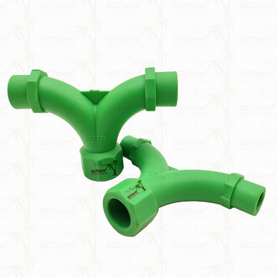 PPR Type Y Tee For Piping System S2.5 High Durability South American Model Customized
