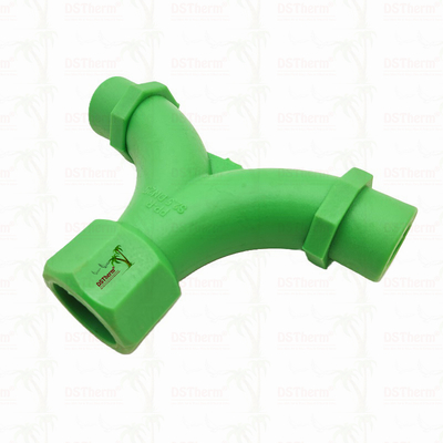 PPR Type Y Tee For Piping System S2.5 High Durability South American Model Customized
