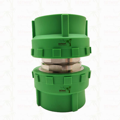 ΠΡΡ γυναικεία συσσωρευτική σύζευξη πλαστικών σωλήνων PPR 75*2 1/2" προσαρμοσμένο μέγεθος