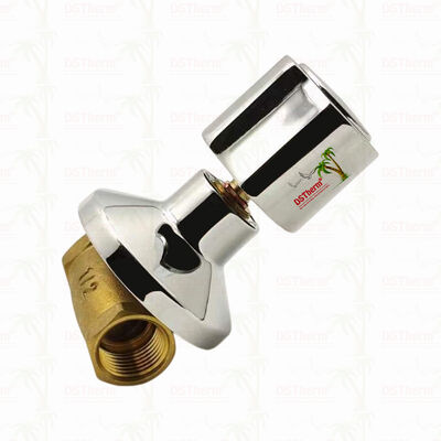 Κροματοποιημένη μπρούντζινη βαλβίδα παγκόσμια βαλβίδα Νότιο Αμερικανικό στυλ Β 1/2 "-1"