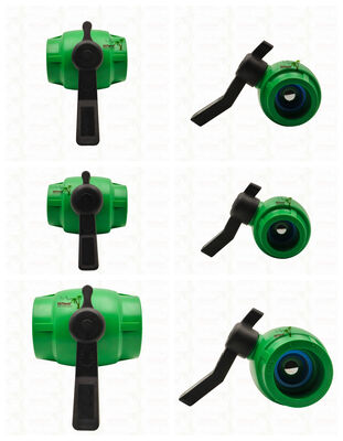 Βαλβίδα σφαιρική πλήρους διατομής PPR με ορειχάλκινο φυσίγγιο για σωλήνες PPR 20-63MM Προσαρμόσιμο