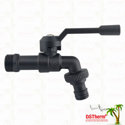 Heavy Duty Classic Aluminum Handle Bibcocks Spigot Valve Water Tap 1/2